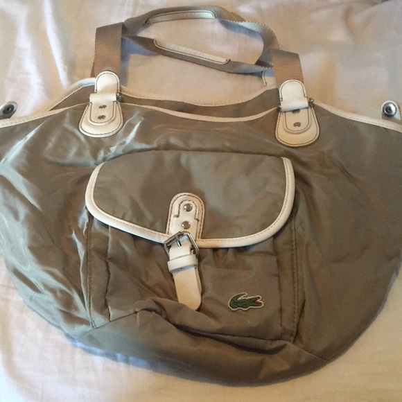 Lacoste Handbags - Lacoste nylon tote